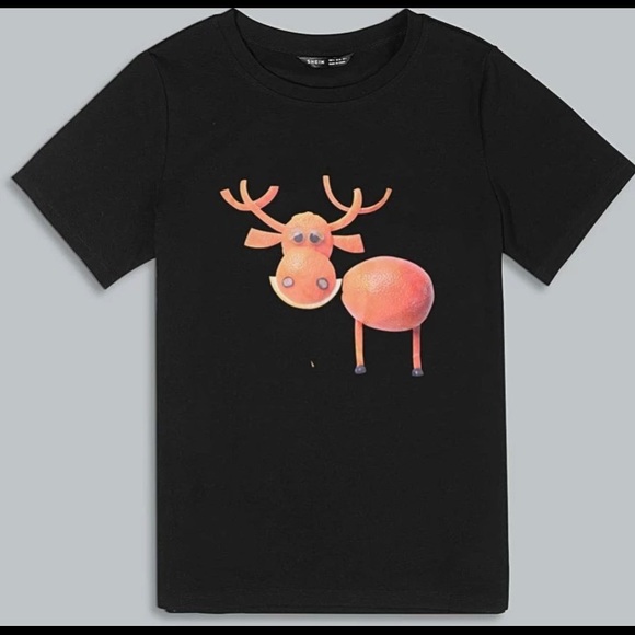 Cartoon graphic tee